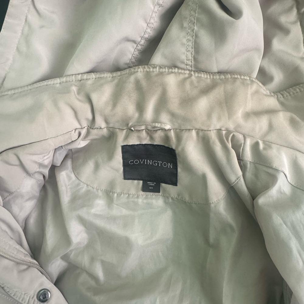 Covington Size Small Tan Puffer Coat - Picture 9 of 9